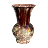 Old glazed ceramic vase Germany 60s