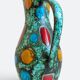 French Mid-Century Studio Pottery Pitcher/ Vase, Hand-Decorated, C. 1960