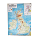 Carte mdi Iles britanniques Bénélux vintage