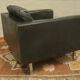Early COR leather lounge chair, 1950s