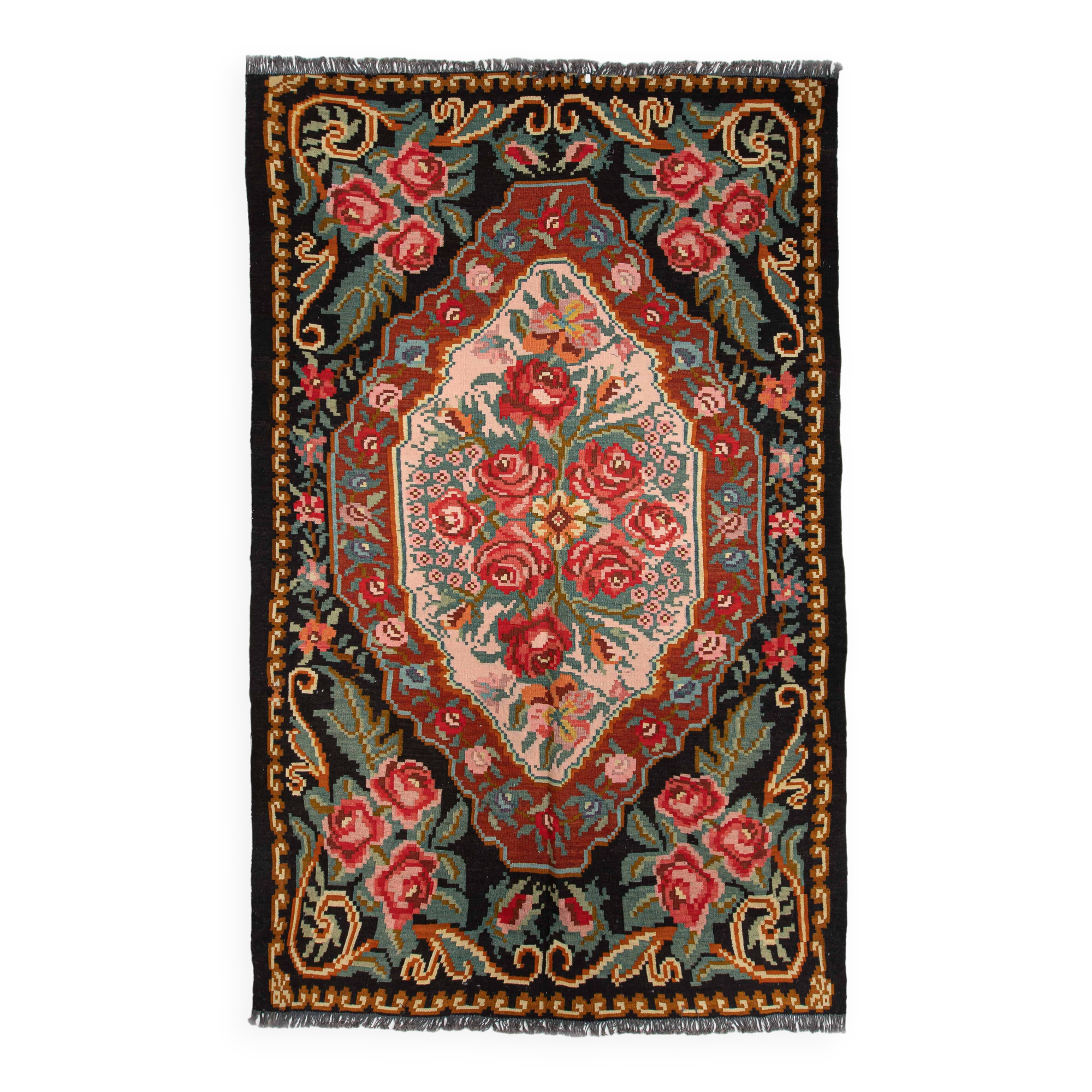 Vintage Moldavian kilim 325 x 197 cm