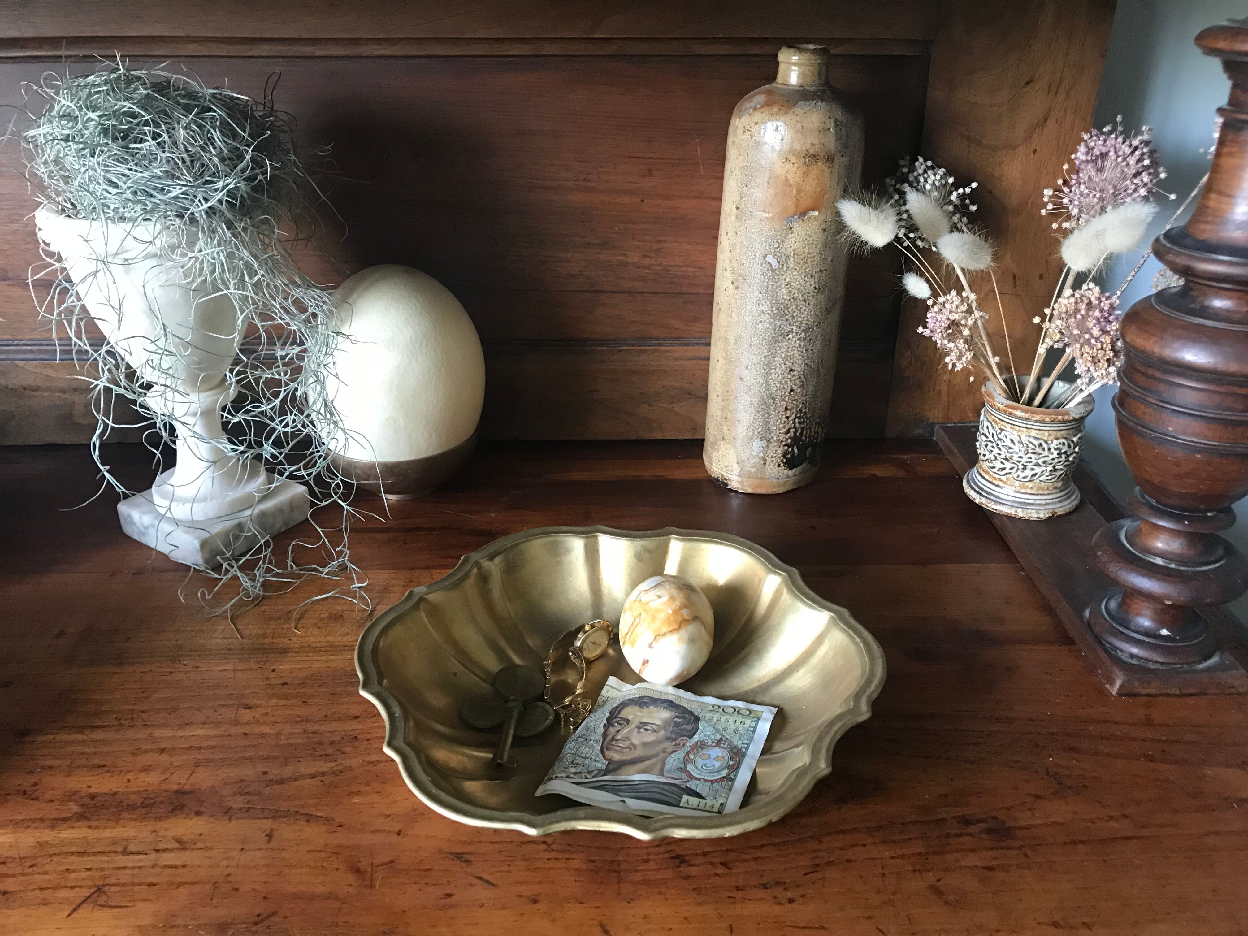 Solid brass cup