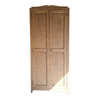 Parisian wardrobe in solid beech wood