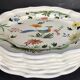 Ensemble de six assiettes en faïence de GIEN