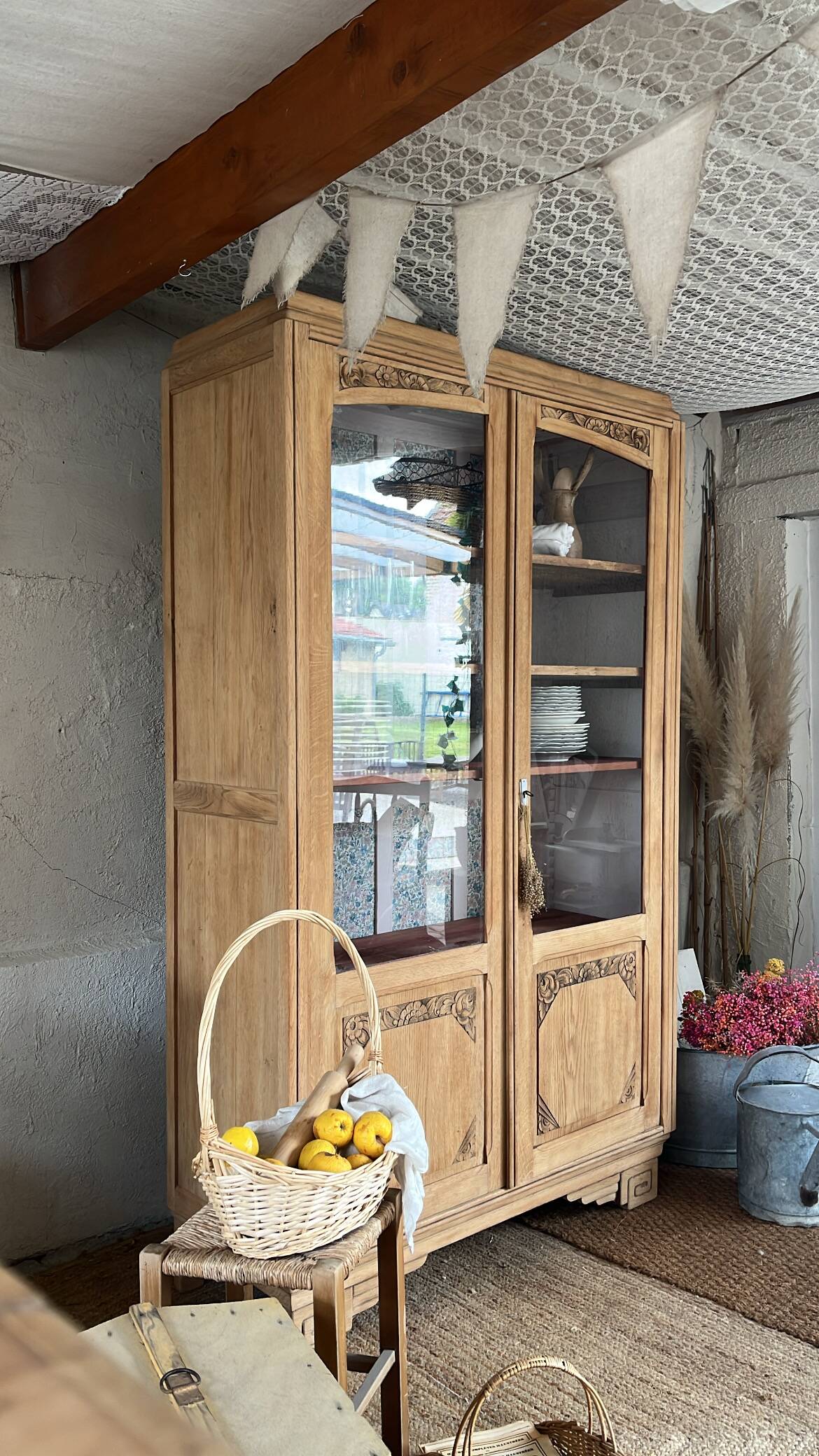 Art Deco display cabinet