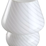 Lampe de table vintage small Murano mushroom swirl 70s