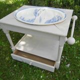 Doll furniture, sink, toiletry, late 19th 19th century