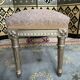 Banquette d’entrée style Louis XVI