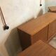 Set de trois modules enfilade style scandinave teck blond 1960