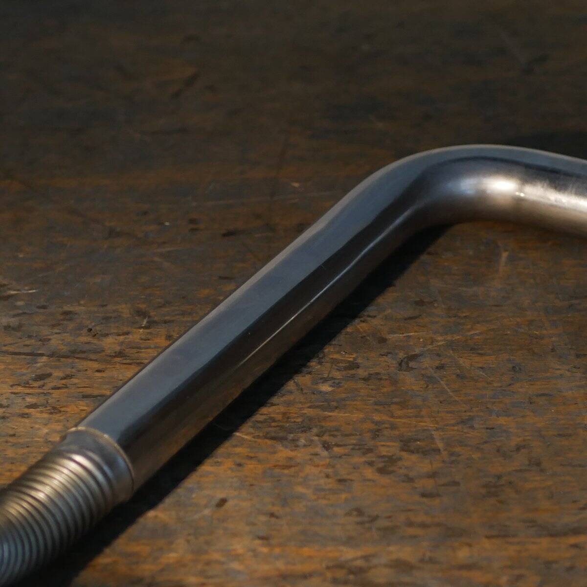 Lampe de table vintage en métal chromé, Italie, années 1970