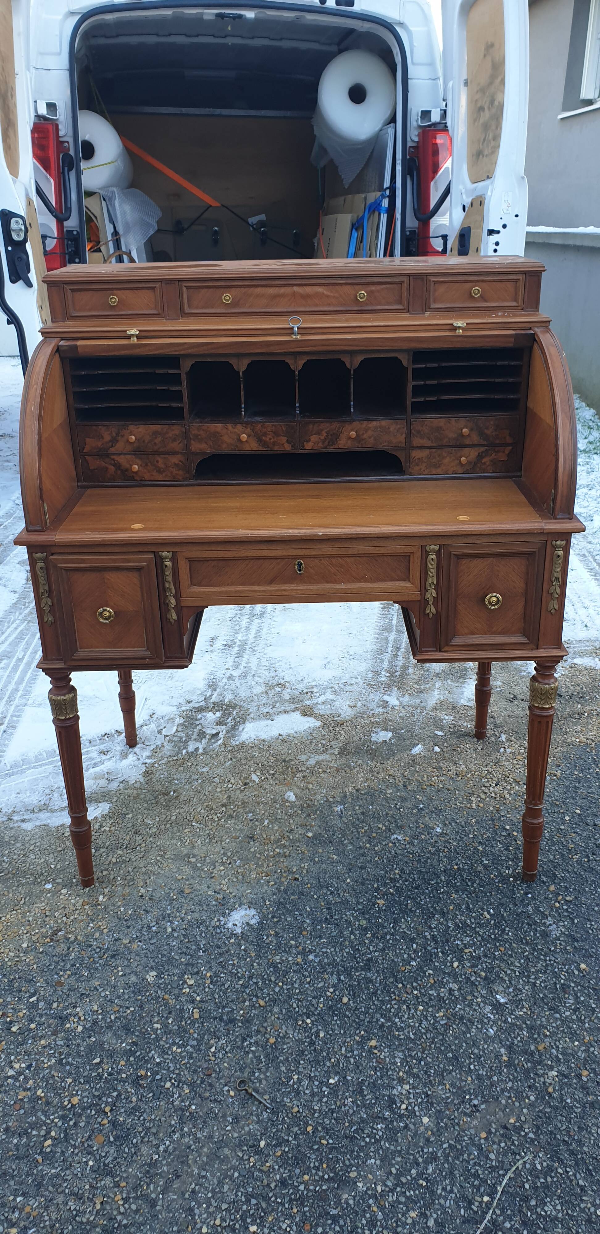 Louis XVI cylinder secretary