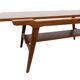 Vintage coffee table with reversible top.