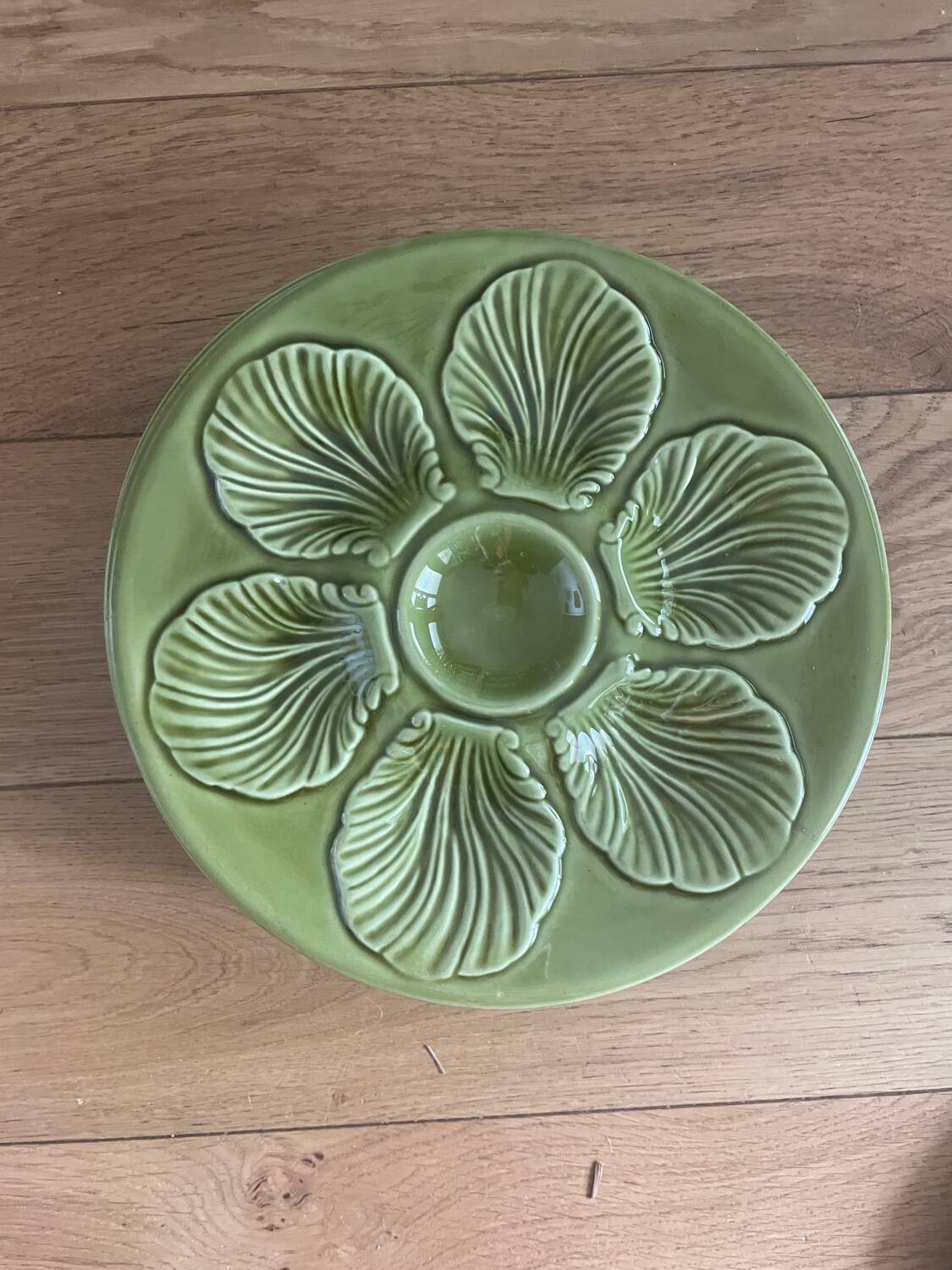 oyster plates from the 70s
