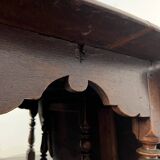 18th-century oak Gateleg drop-leaf dining table