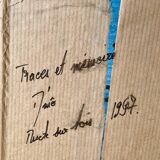 "Traces and Memory" 1997 - 37x14.5 cm