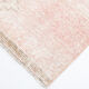 3x11 dusty beige & brown vintage runner rug