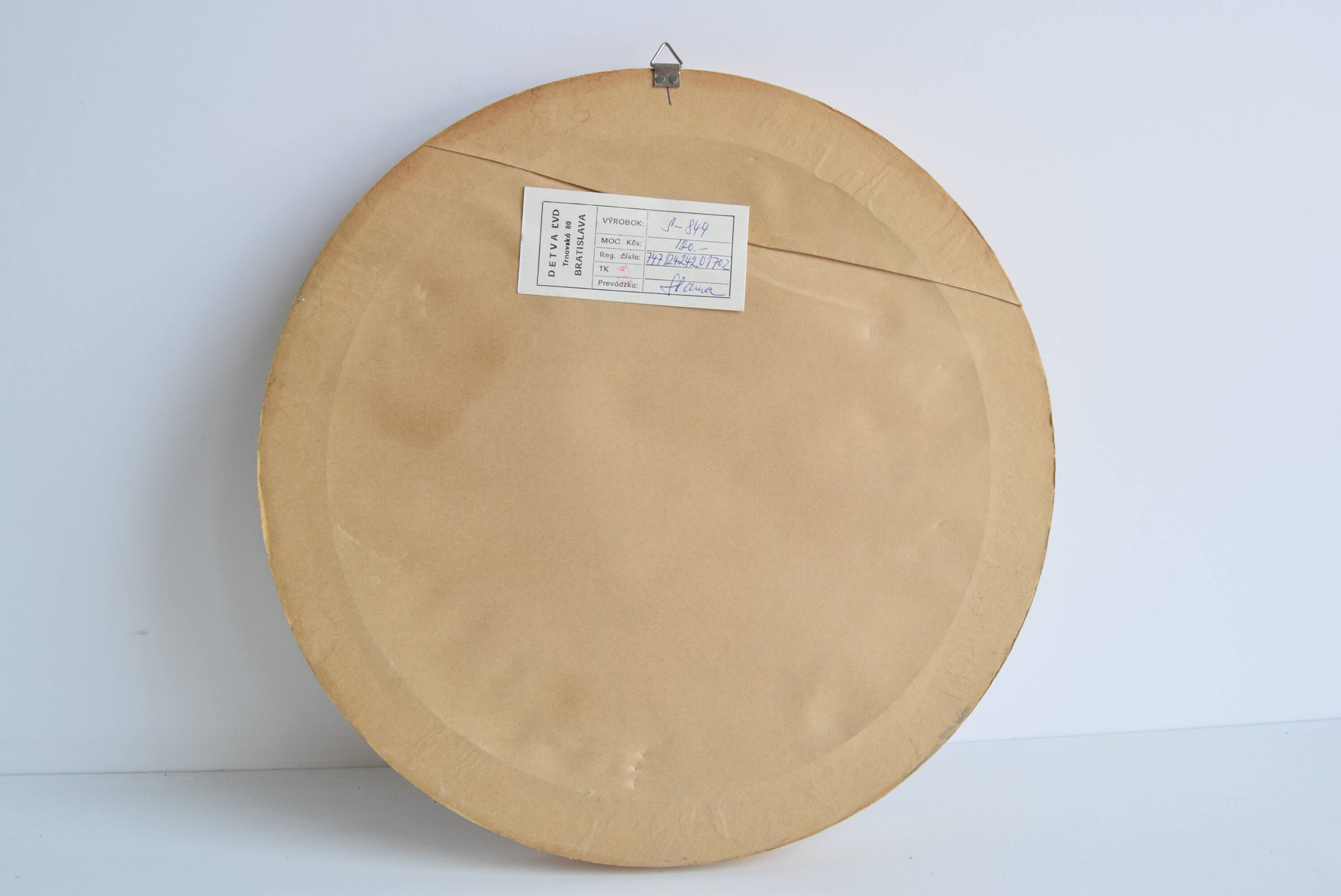 Mid-century Slovak wall mirror from 1970