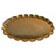 Hollywood Regency Oval Brass Tray by Arvid Johansson, Arvika Konstsmide, Sweden