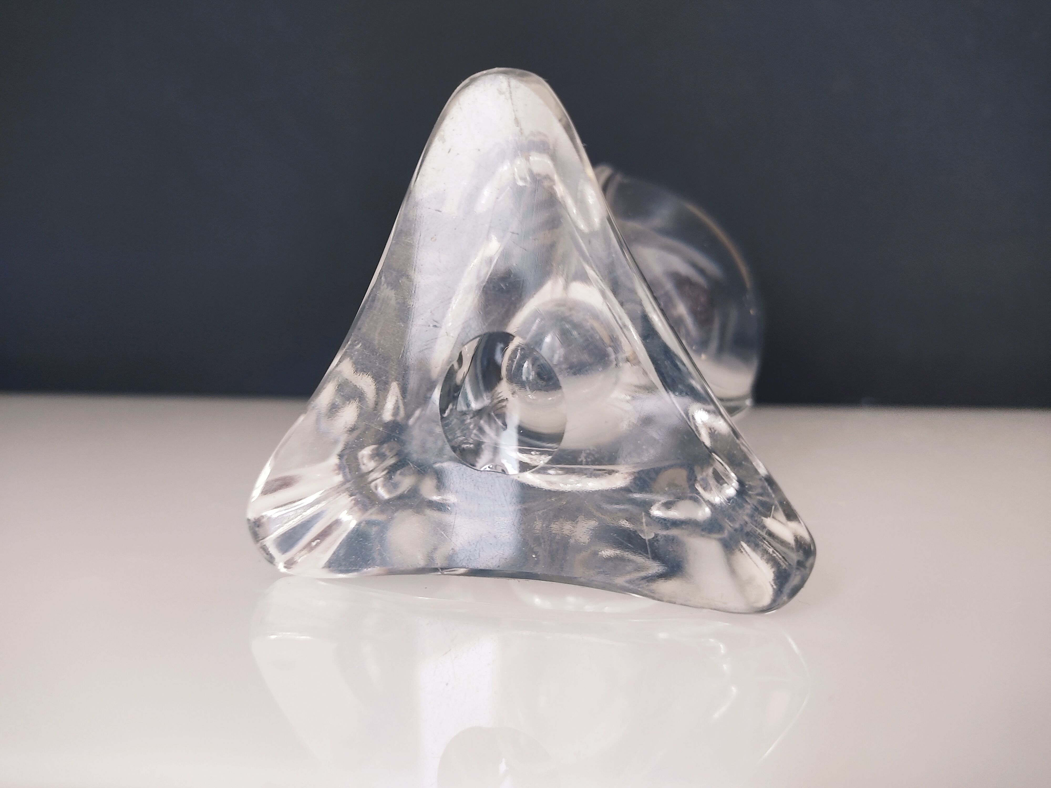 Crystal vase Val Saint Lambert