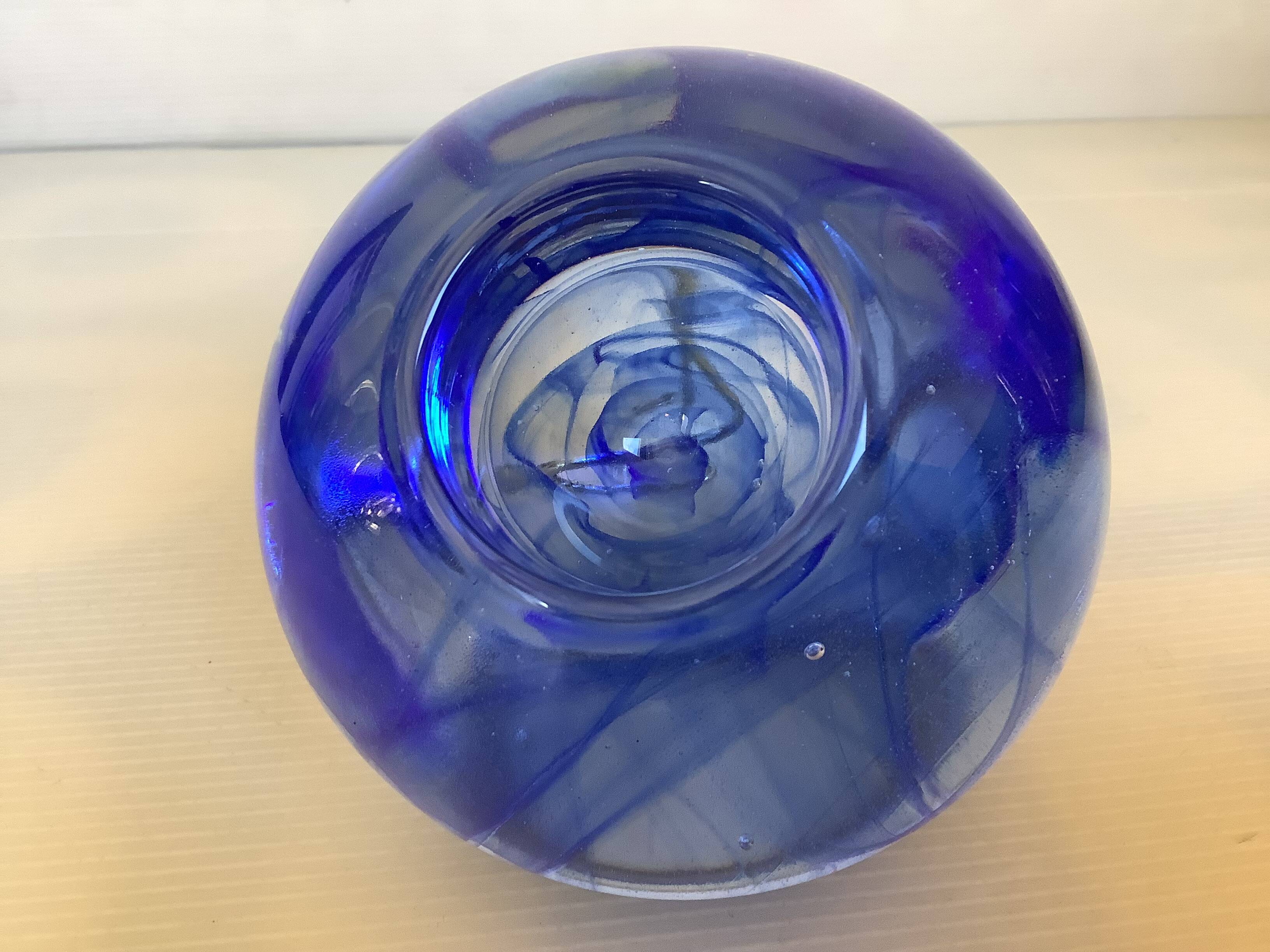 Kosta Boda Sulphide Style Candle Holder