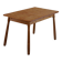Modern Danish birch desk/dining table attributed to Philip Arctander, 1940s.