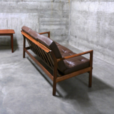 Mid-Century Swedish Rosewood 3-Seater Sofa by Karl Erik Ekselius for JOC Vetlanda, 1960s