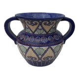 Faience vase by Quimper Henriot