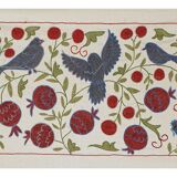 Vintage Turkish rug hand-knotted 50x91cm