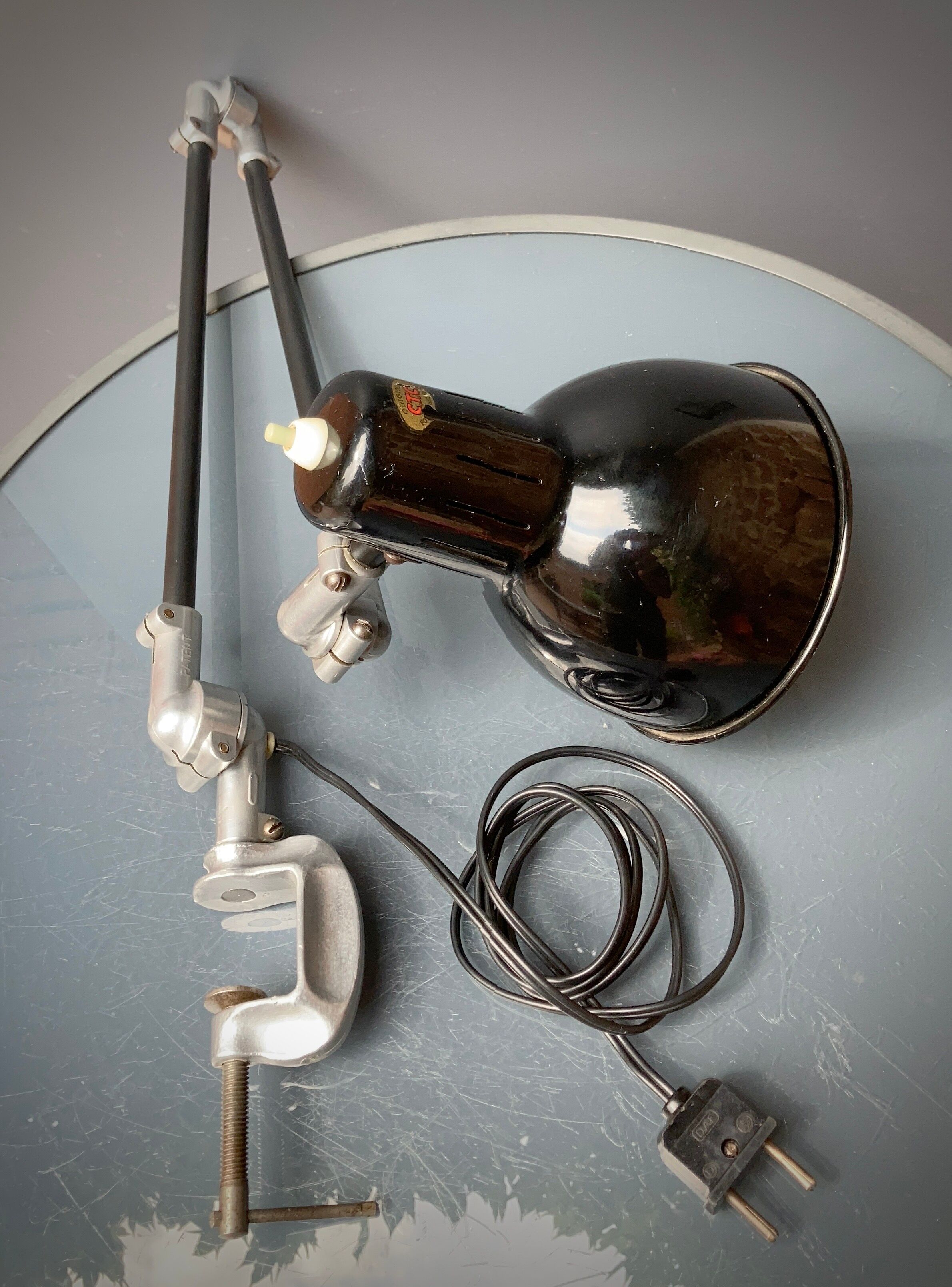 Old architect lamp RIJO model registered