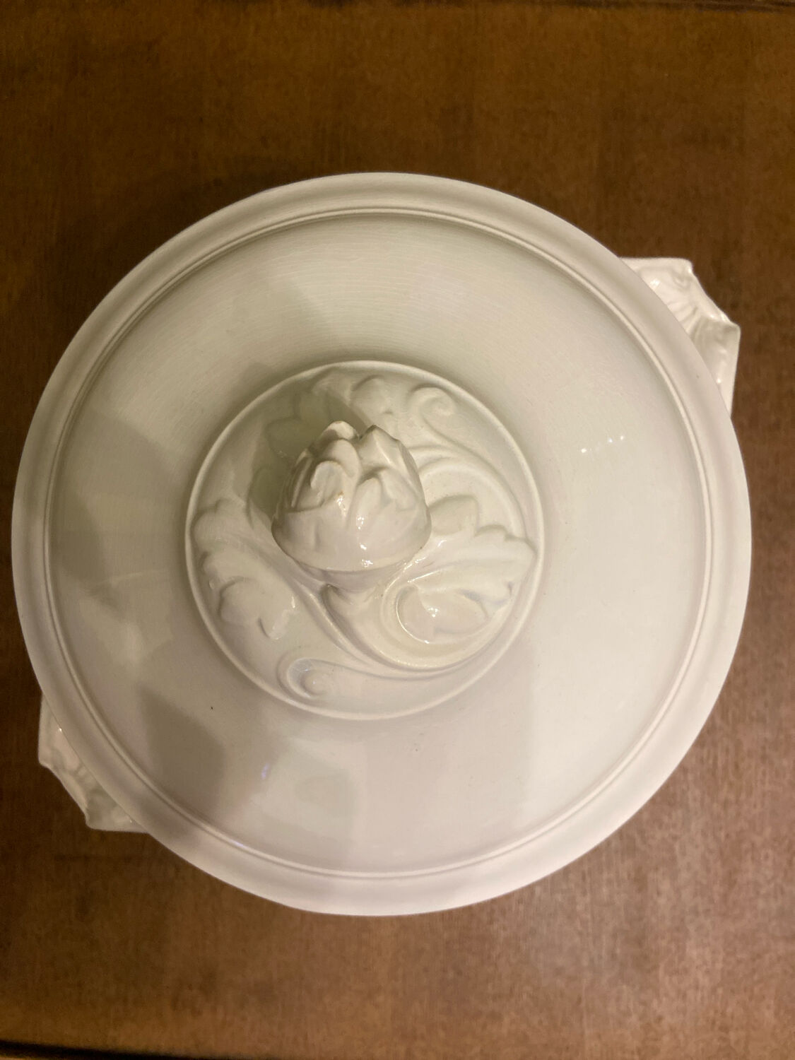 Sarreguemines soup tureen, Digoin ceramics