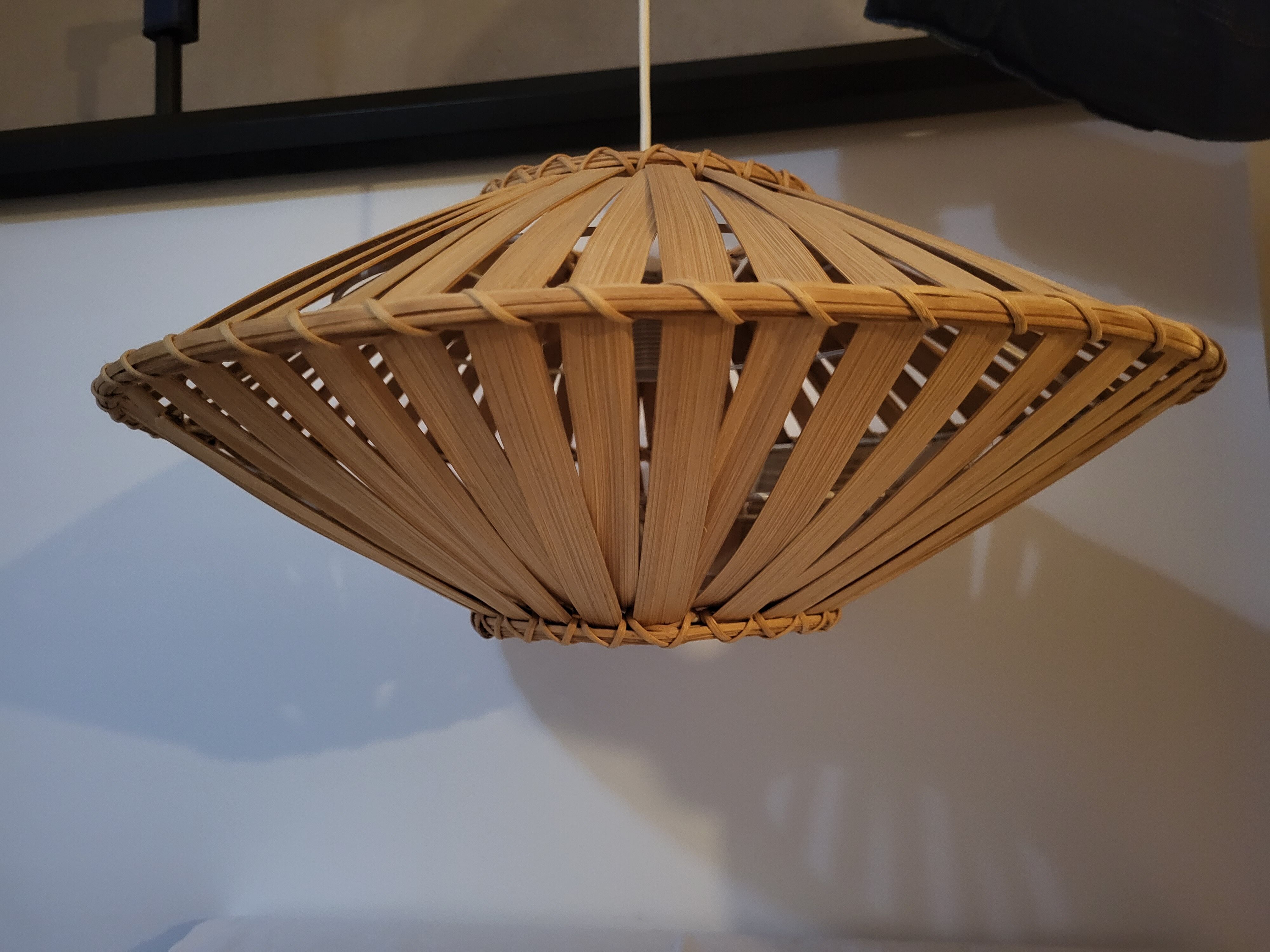 Suspension in bamboo leaves