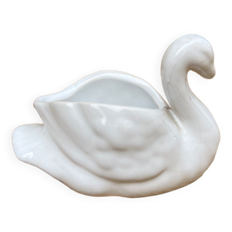 Porcelain swan