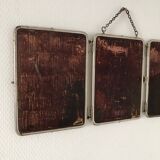 Mirror triptych barber, 1920 - 22 x 49cm