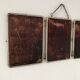 Mirror triptych barber, 1920 - 22 x 49cm