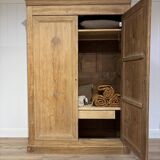 Solid oak wardrobe