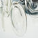 Chandelier 12 lights chrome metal 1970s vintage