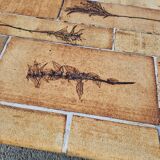 Vintage coffee table by Roger Capron, herbarium model