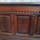 Louis XIII chest in carved walnut, 17th century