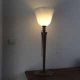 Light oak Mazda lamp, Art Deco