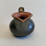 Keramic jug in metal glaze, from Danish Michael Andersen (Stamped with the 3 fish at the bottom)