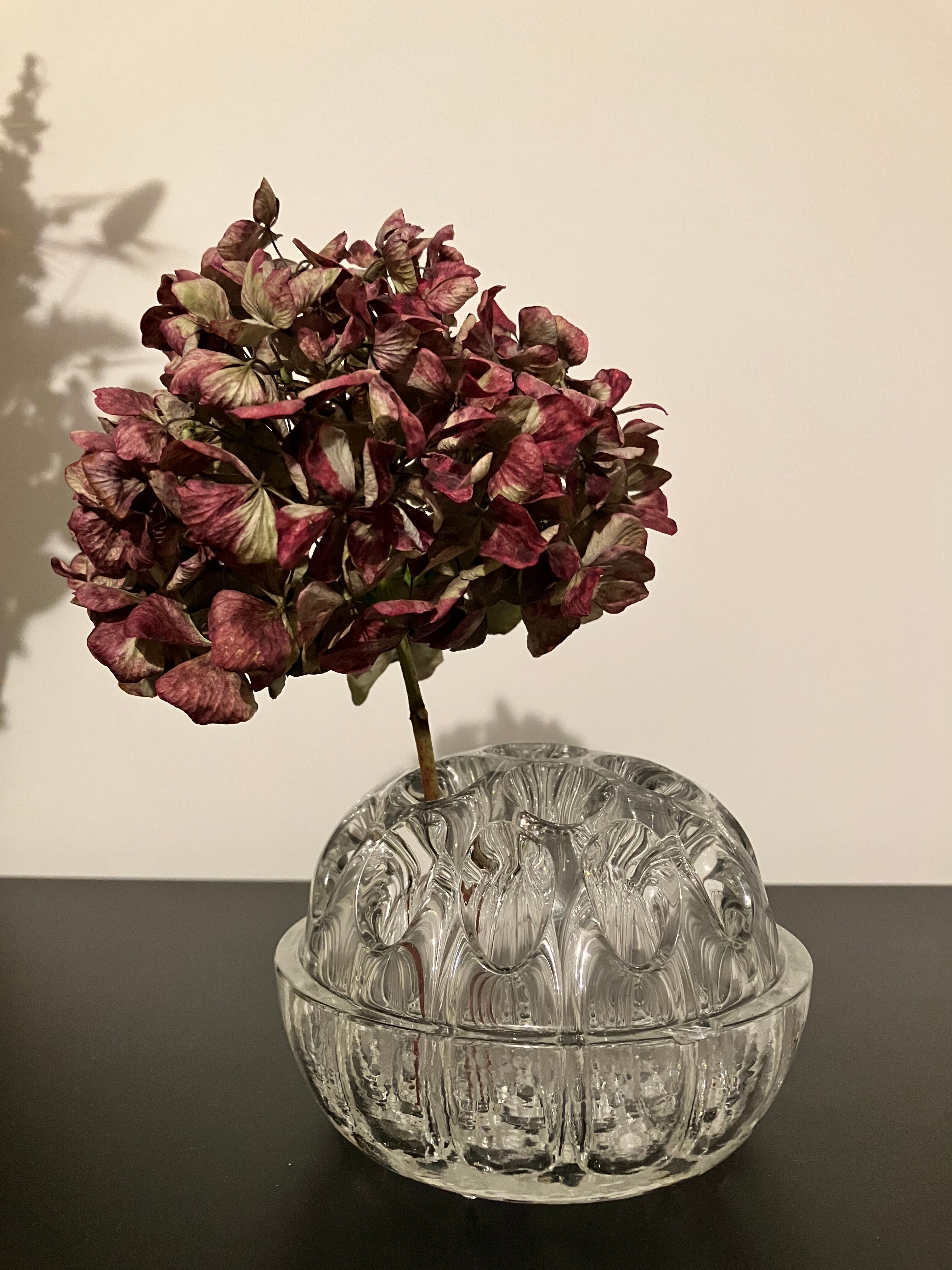 Vintage glass 19-hole flower pickers