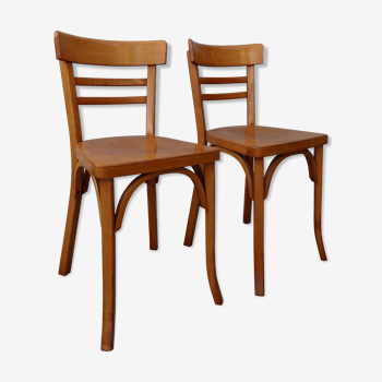 Pair of Baumann chairs as new