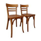 Pair of Baumann chairs as new