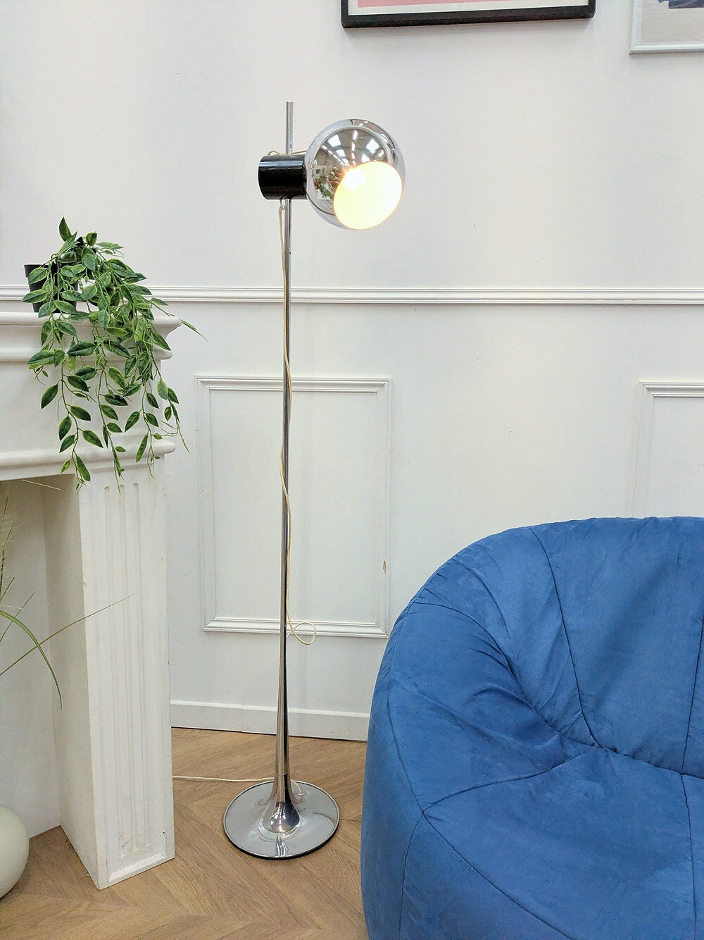 Vintage Italian floor lamp by Goffredo Reggiani