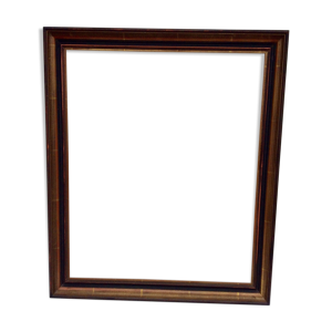 Cadre vide en bois couleur marron