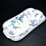 Antique Dugazon 1900 earthenware dish from BOCH Frères KERAMIS in Belgium