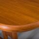 Table à manger extensible en teck de style danois de Glostrup, années 1960