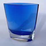 Vintage glass vase Murano Sommerso 1970