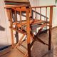 Lot de 5 fauteuils pliants vintage années 60
