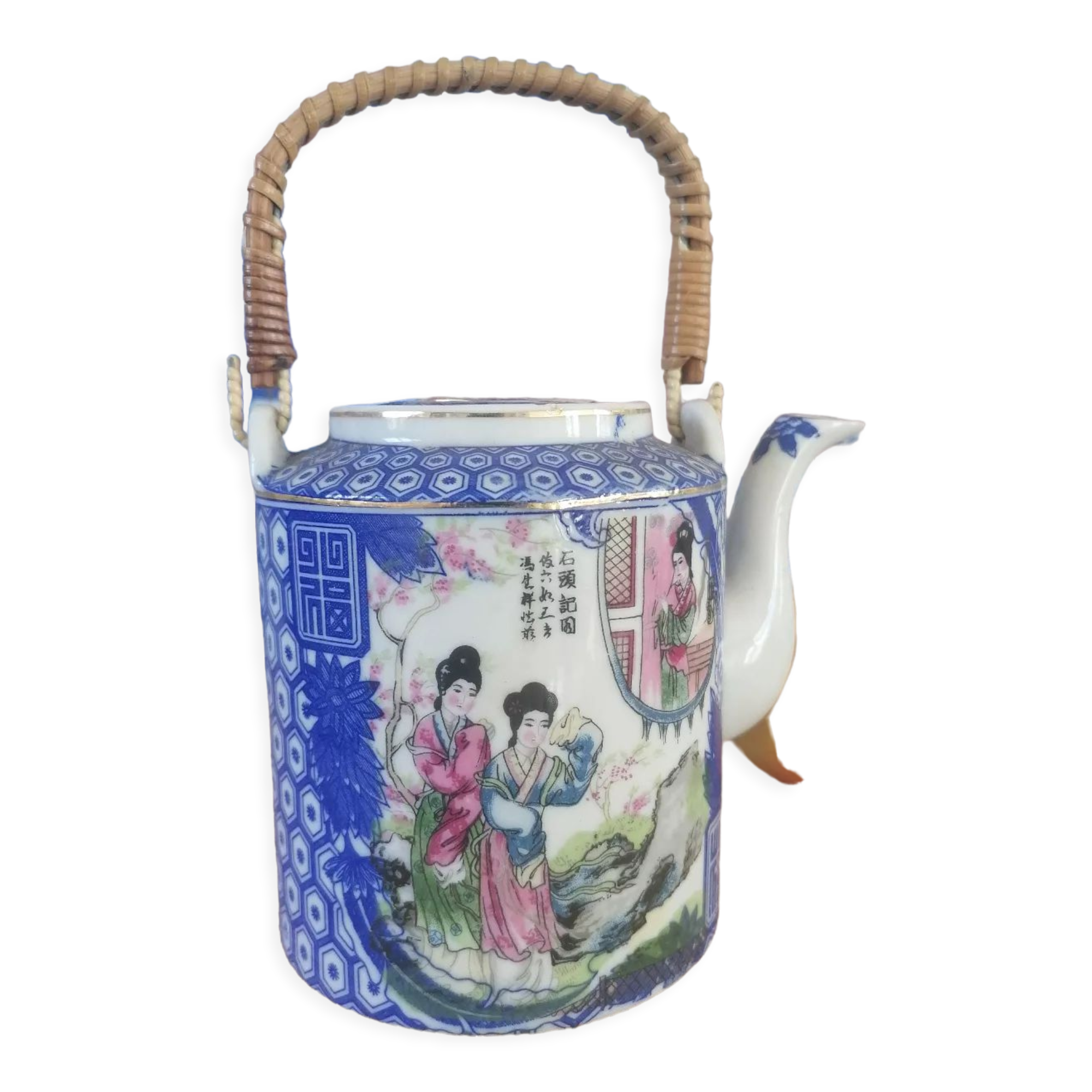 Japanese teapot "Geishas"